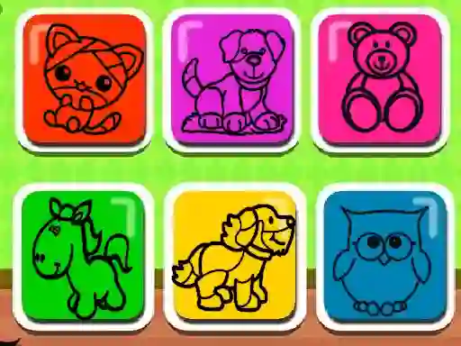 게임 Easy Kids Coloring Game 온라인