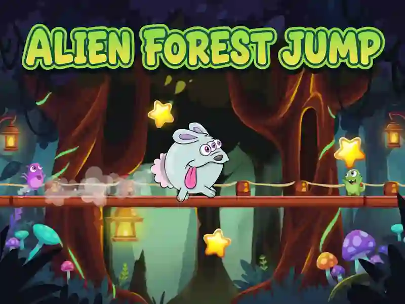 게임 Alien Forest Jump 온라인
