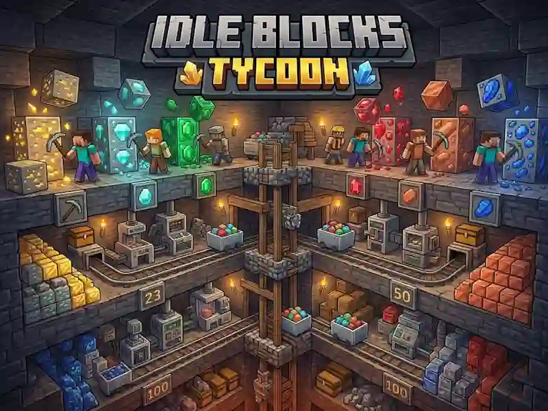 게임 Idle Blocks Tycoon 온라인