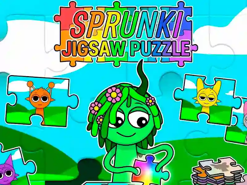 게임 Sprunki Jigsaw Puzzle 온라인