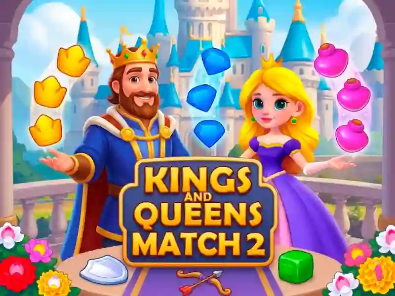 게임 Kings and Queens Match 2 온라인