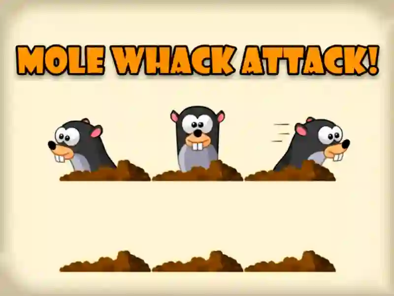 게임 Mole Whack Attack 온라인