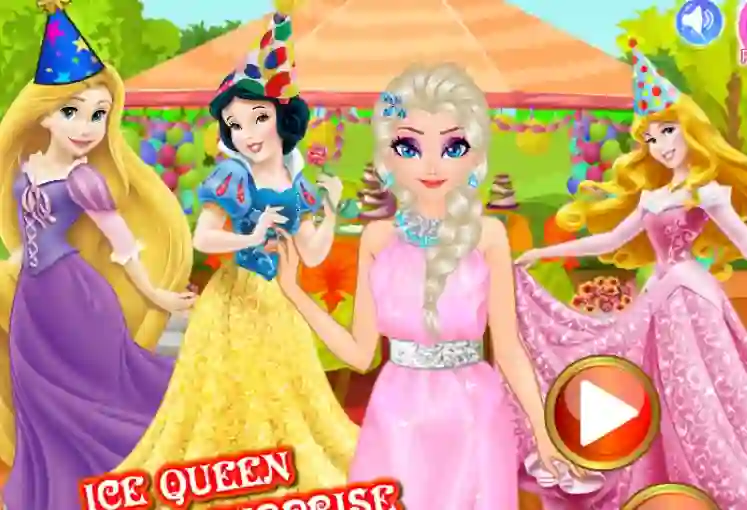 게임 Ice Queen Birthday Surprise 온라인