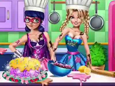 게임 SuperHero Cooking Contest 온라인