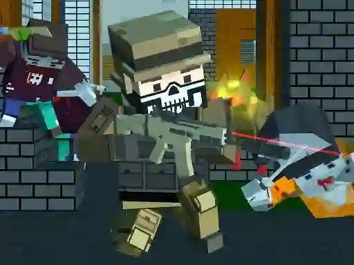 게임 Pixel shooter zombie Multiplayer 온라인