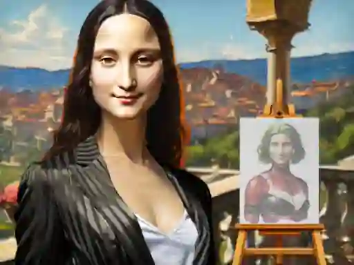 게임 Mona Lisa Fashion Experiments 온라인