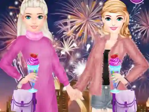 게임 Bffs New Year Eve 온라인