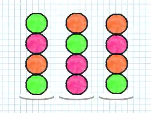 게임 Ball Sort Paper Note 온라인