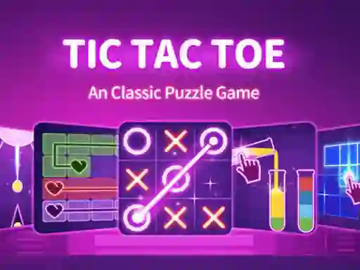 게임 Tic Tac Toe: A Group Of Classic Game 온라인