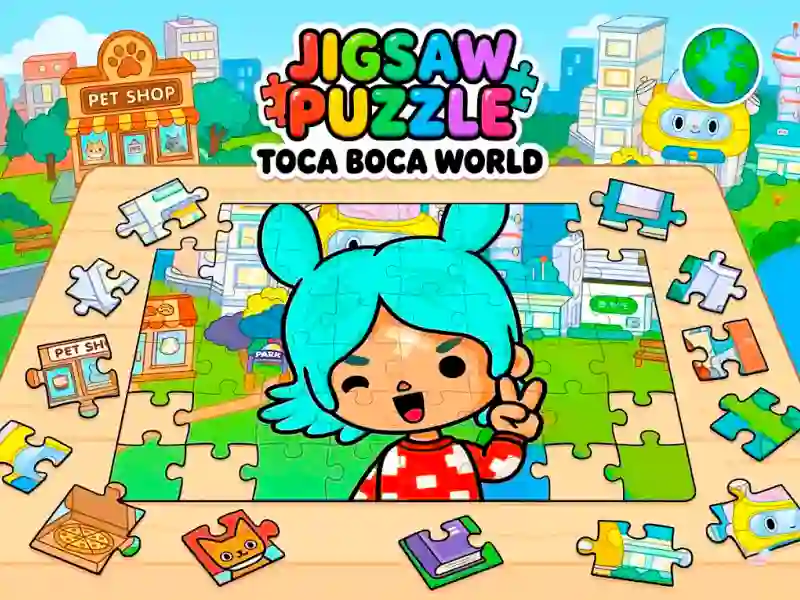 게임 Jigsaw Puzzle: Toca Boca World 온라인