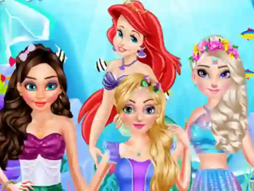 게임 Princess Mermaid Style Makeup 온라인