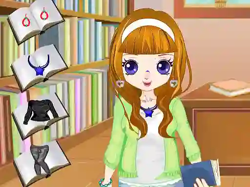 게임 Library Girl Dressup 온라인
