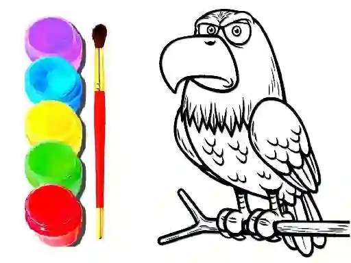 게임 Eagle Coloring Book 온라인