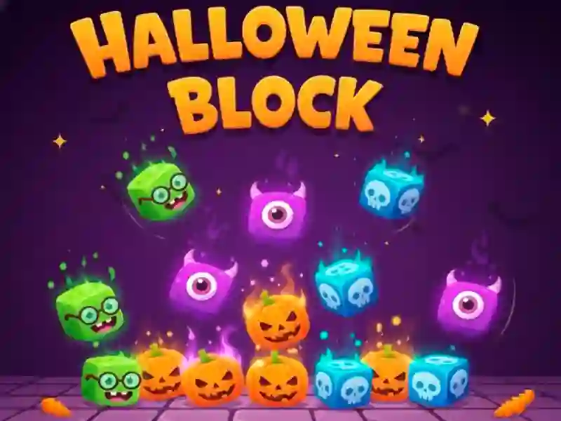 게임 Halloween Block 온라인