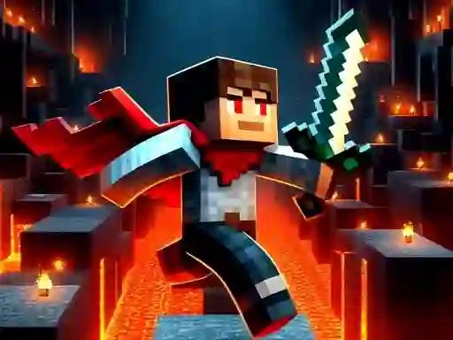 게임 Mineblock Obby 온라인