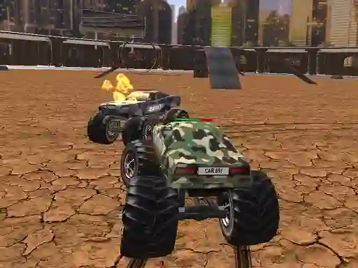 게임 Demolition Monster Truck Army 온라인