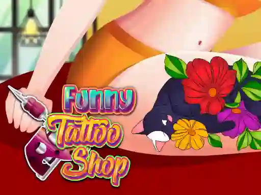 게임 Funny Tattoo Shop 온라인