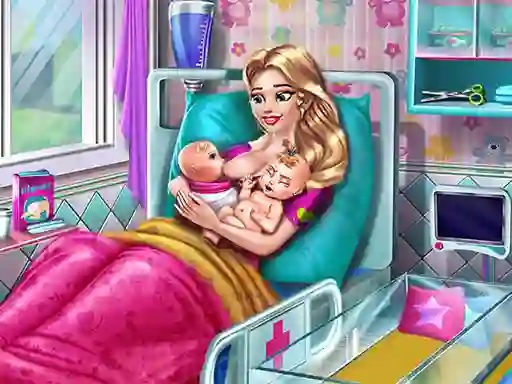 게임 Mommy Twins Birth 온라인