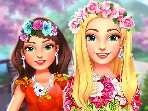 게임 My Dreamy Flora Fashion Look 온라인