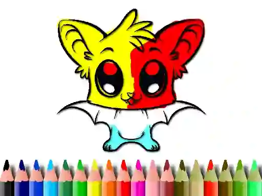 게임 Cute Bat Coloring Book 온라인