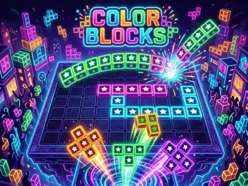 게임 Color blocks 온라인