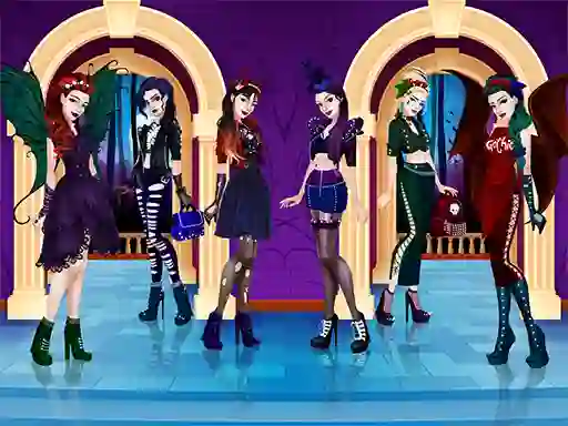 게임 Gothic Dress Up 온라인