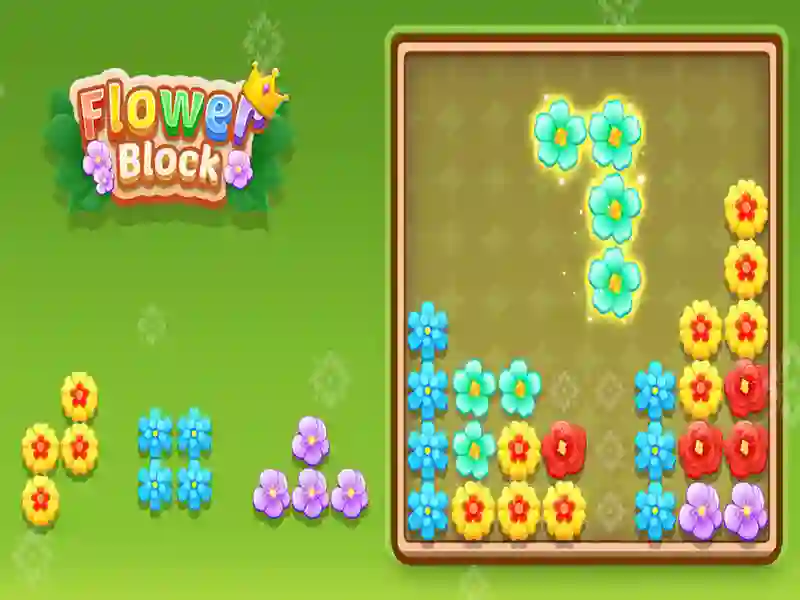 게임 Flower Block 온라인