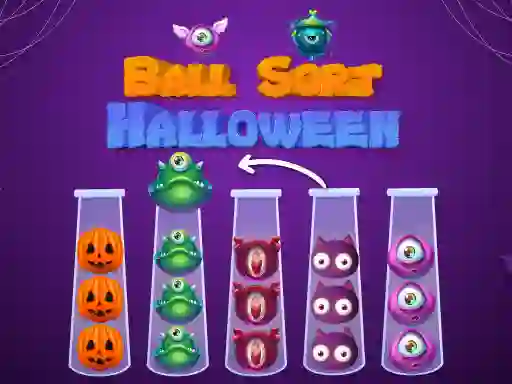 게임 Ball Sort Halloween 온라인