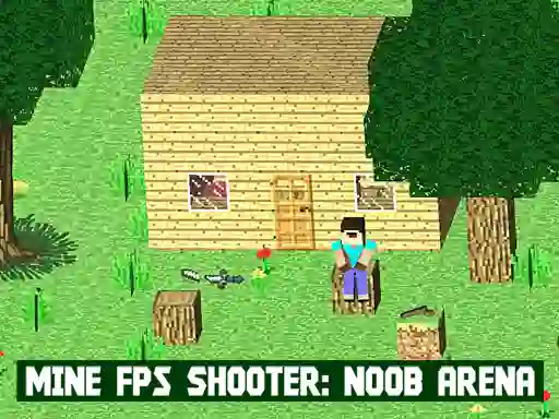 게임 Mine FPS Shooter: Noob Arena 온라인