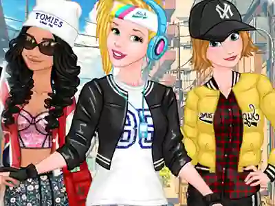 게임 Princesses Sporty & Funky Day 온라인