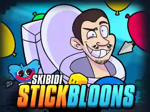 게임 Skibidi Stick Bloons 온라인