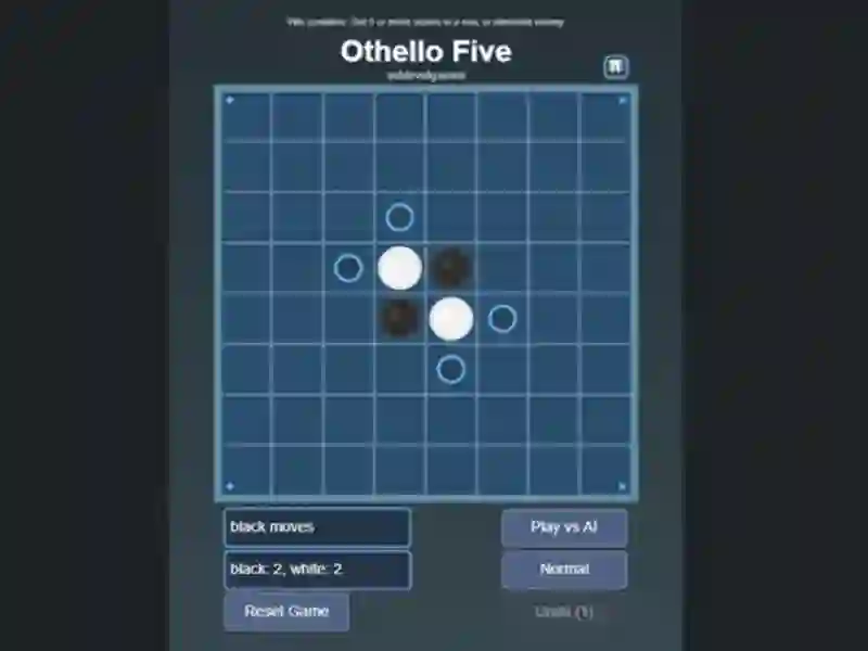게임 Othello Five 온라인