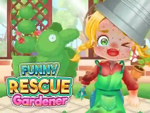 게임 Funny Rescue Gardener 온라인