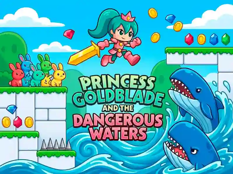 게임 Princess Goldblade and the Dangerous Waters 온라인