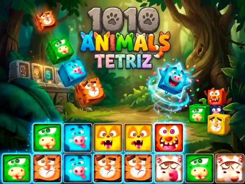게임 1010 Animals Tetriz 온라인