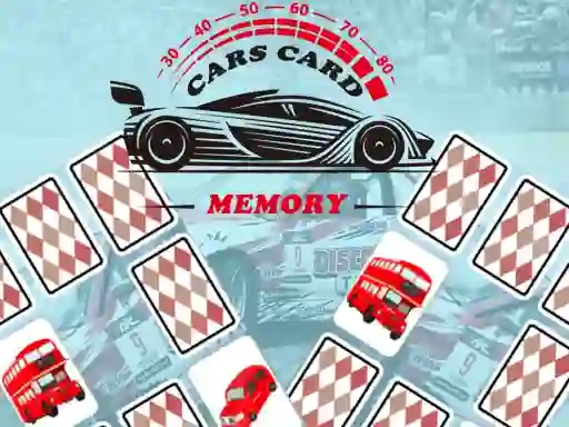 게임 Cars Card Memory 온라인