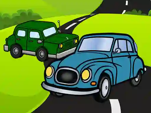게임 Cartoon Car Jigsaw 온라인
