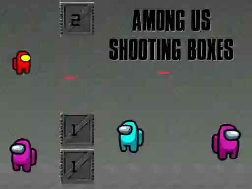게임 Among Us Shooting Boxes 온라인