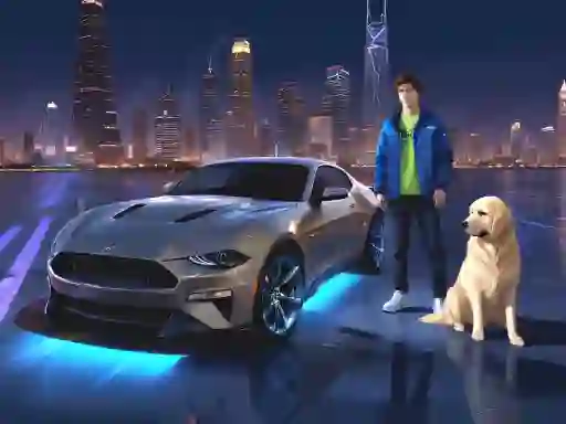 게임 Mustang City Driver 온라인