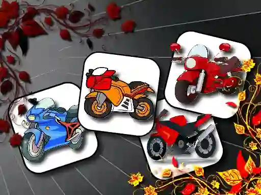 게임 Cartoon Motorbikes Memory 온라인