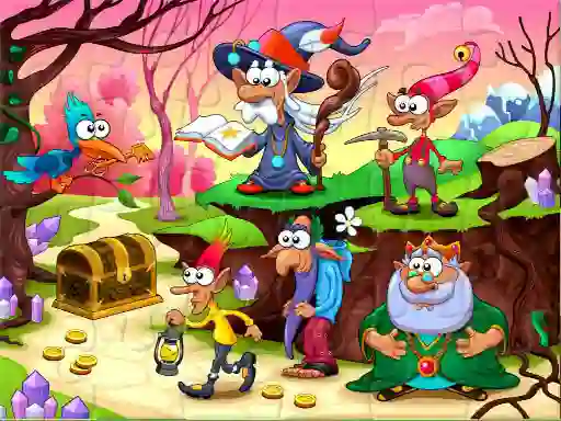 게임 Fantasy Jigsaw Deluxe 온라인