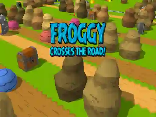 게임 Froggy Crosses The Road! 온라인