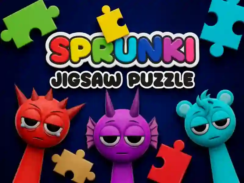 게임 Sprunki Jigsaw Puzzle 온라인
