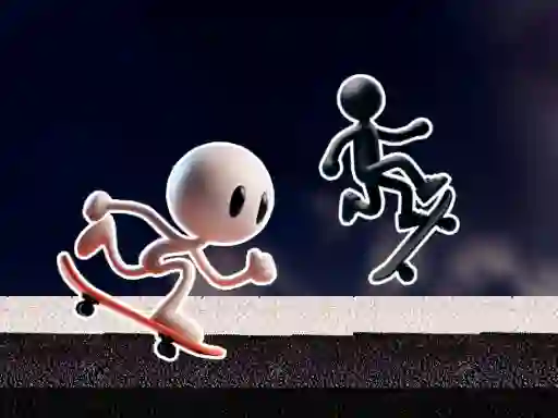 게임 Black and White Stickman 온라인