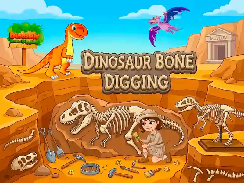 게임 Dinosaur Bone Digging 온라인