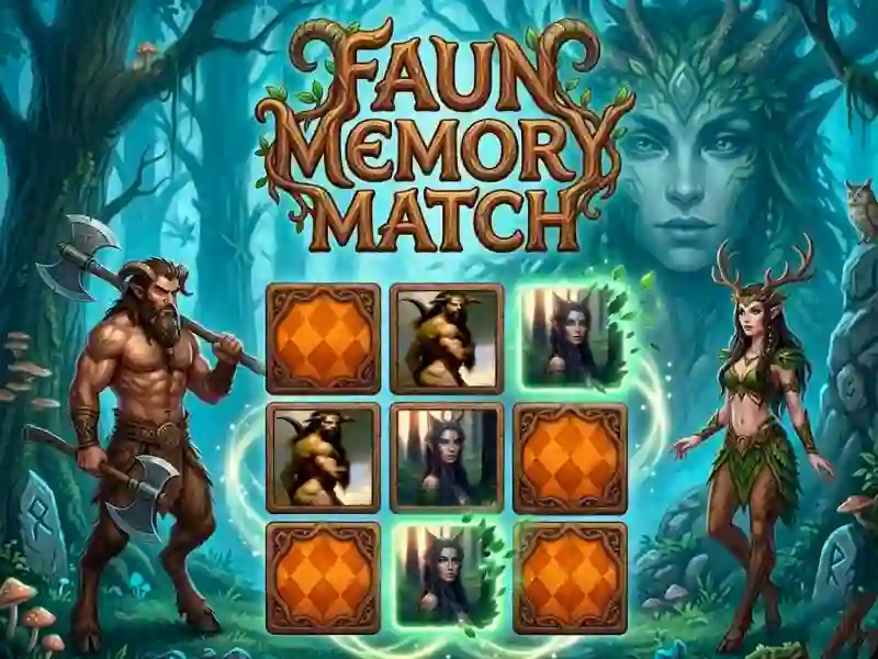 게임 Faun Memory Match 온라인