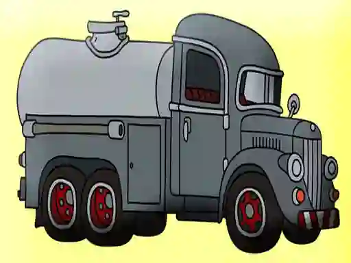 게임 Tank Trucks Coloring 온라인