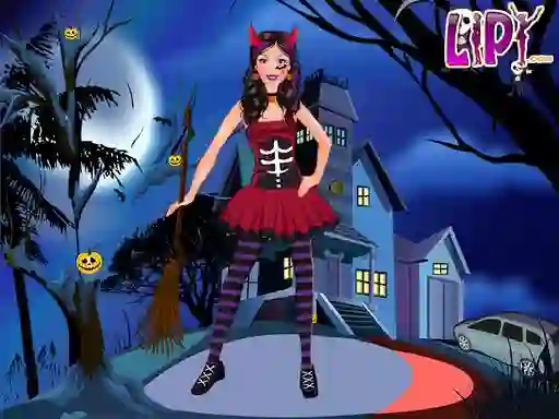 게임 Halloween Doll Party Fashion 온라인