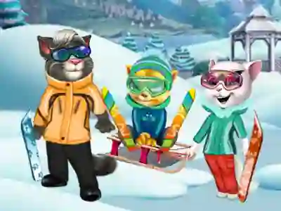 게임 Cats Winter Fun 온라인
