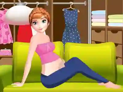 게임 Pregnant Anne Dressing Room 온라인